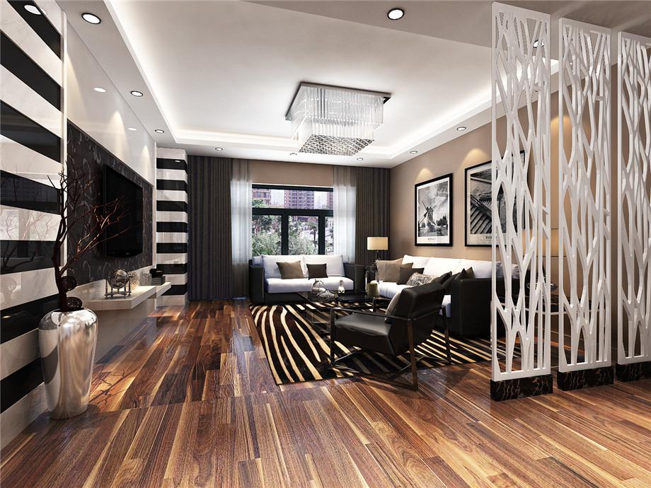 楚江新城140平后現(xiàn)代風(fēng)格設(shè)計(jì)方案