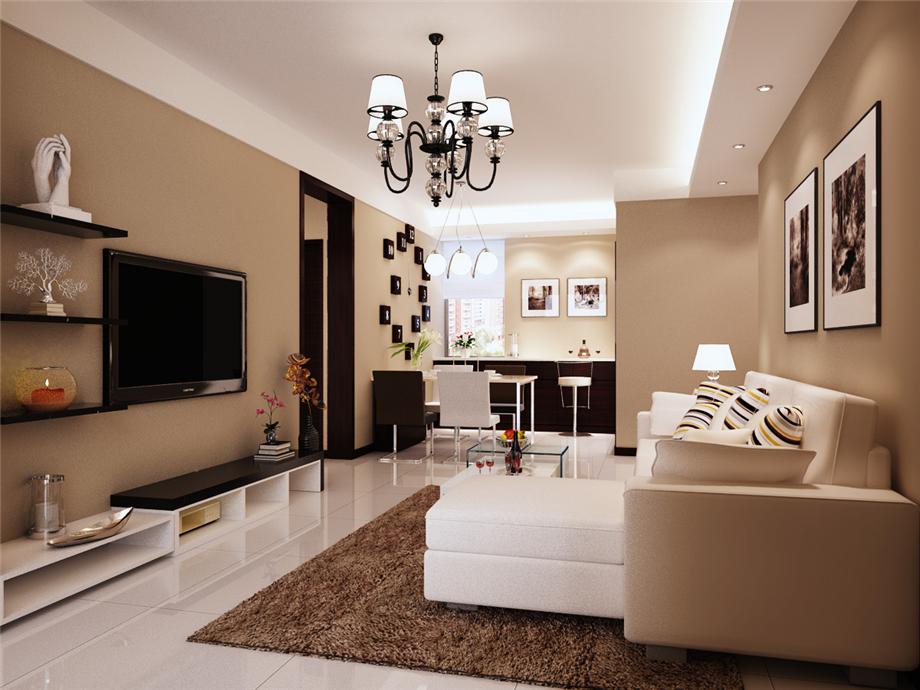 浐灞半島90平現(xiàn)代簡約風格設計方案