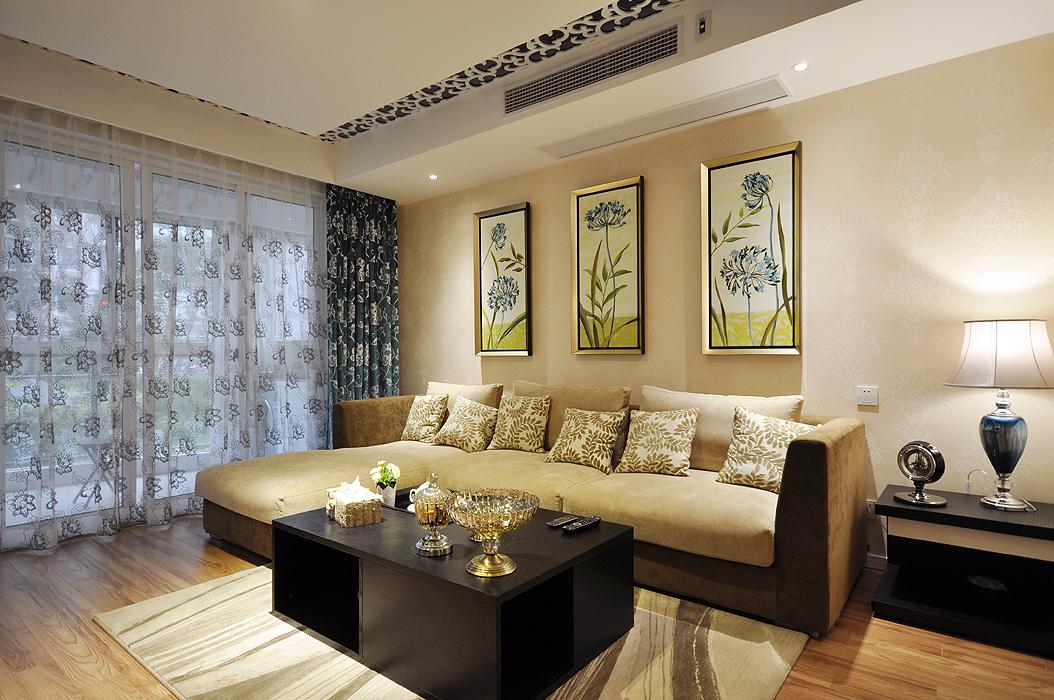 金輝世界城137平現(xiàn)代簡約設計設計方案