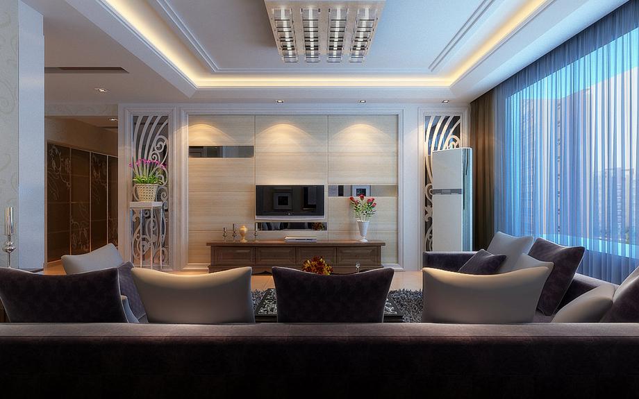 曲江翠竹園140平現(xiàn)代簡約風(fēng)格設(shè)計(jì)方案