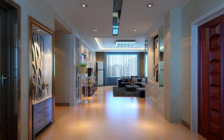 曲江翠竹園140平現(xiàn)代簡約風(fēng)格設(shè)計(jì)方案