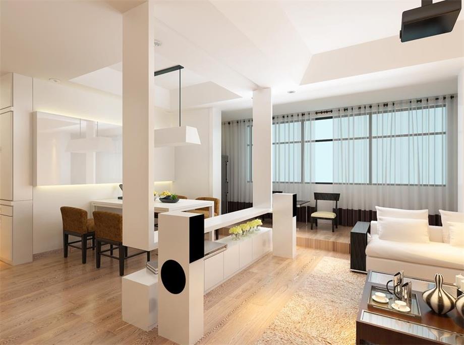 水晶酈城120平極簡風(fēng)格設(shè)計方案