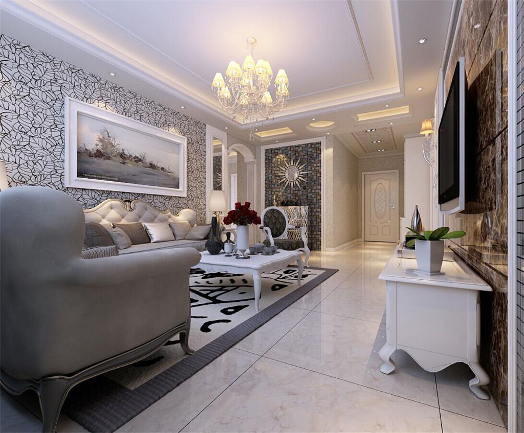 西安鼎正中央領(lǐng)域171平簡(jiǎn)歐風(fēng)格設(shè)計(jì)方案