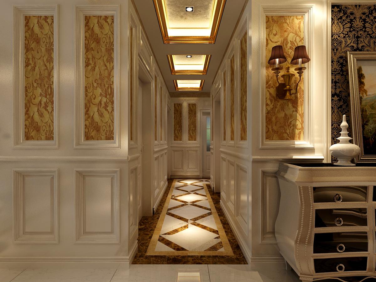 曲江紫汀苑150平米歐式風格設計方案