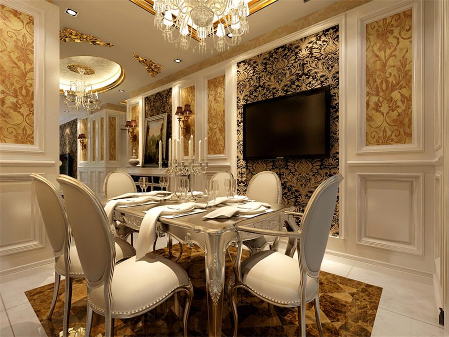 曲江紫汀苑150平米歐式風格設計方案