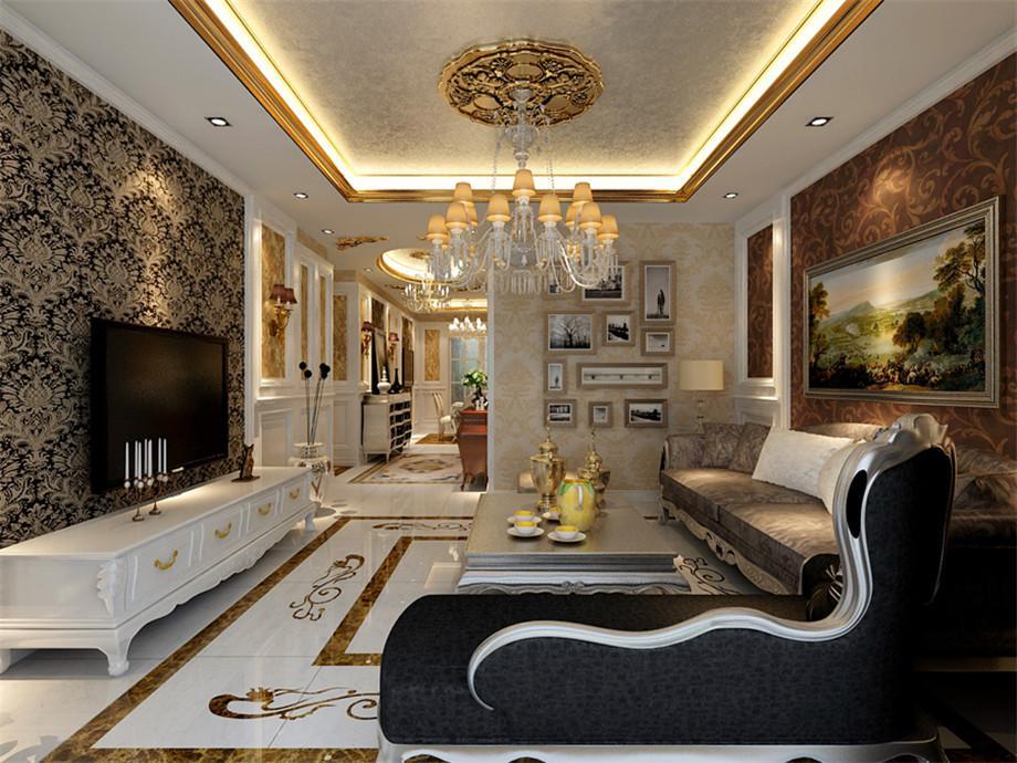 曲江紫汀苑150平米歐式風格設計方案