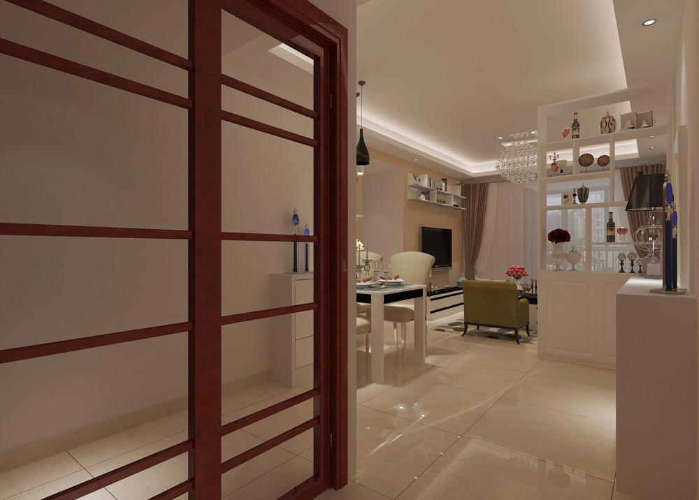 金輝悅府73平簡約風(fēng)格設(shè)計方案