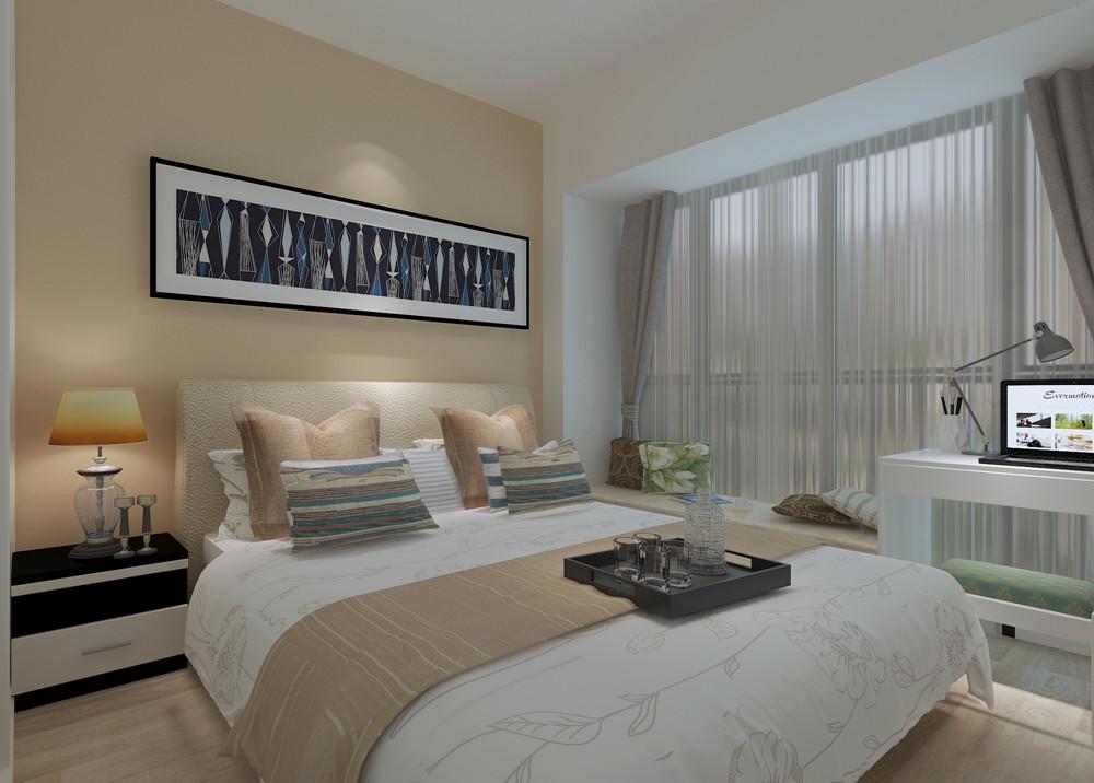 金輝悅府73平簡約風(fēng)格設(shè)計方案