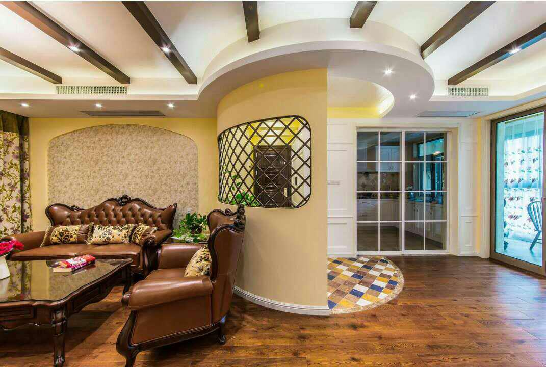 白樺林間160平地中海風(fēng)格設(shè)計(jì)方案