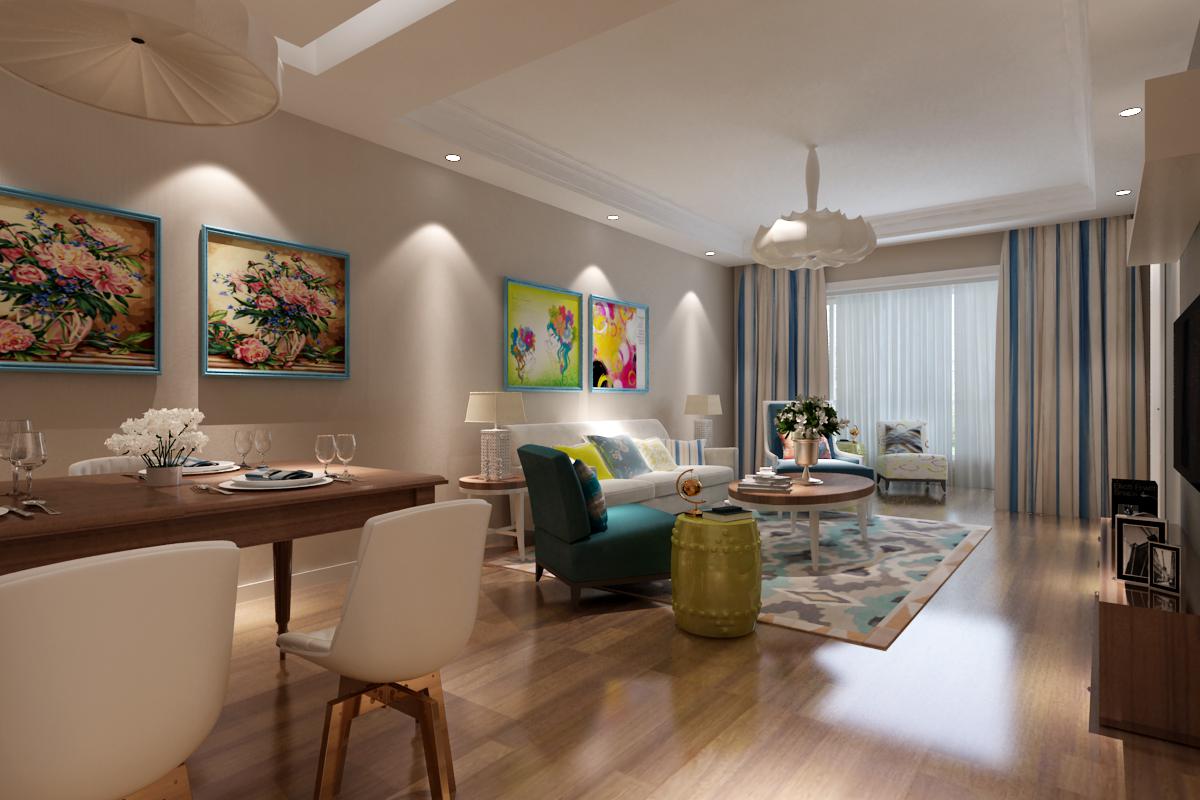 翡翠明珠90平現(xiàn)代簡(jiǎn)約風(fēng)格設(shè)計(jì)方案