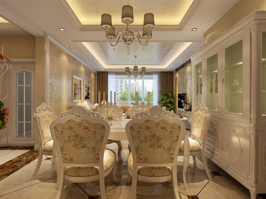 中冶一曲江山140平米現(xiàn)代簡歐