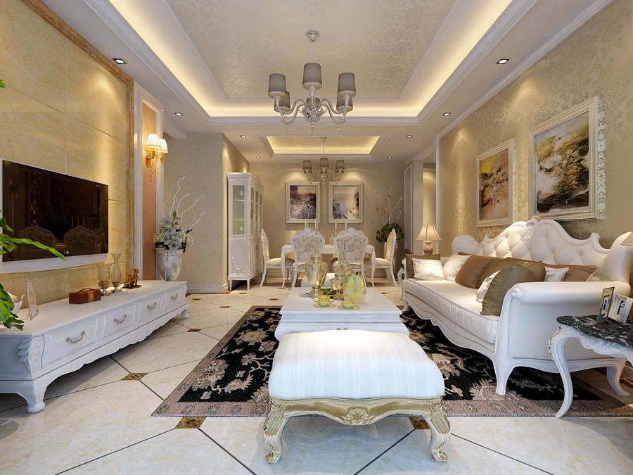 中冶一曲江山140平米現(xiàn)代簡歐