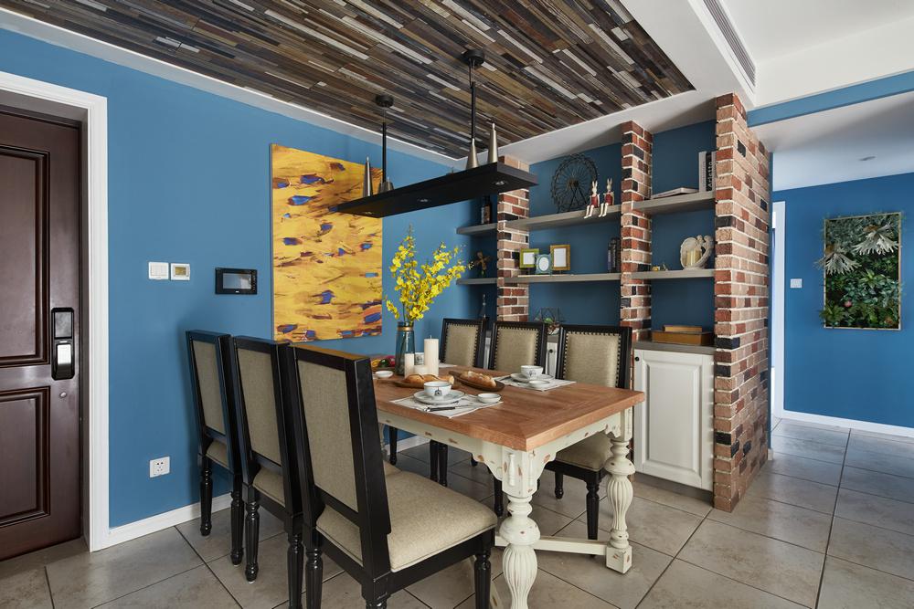 金輝天鵝灣118平混搭美式風(fēng)格設(shè)計(jì)方案