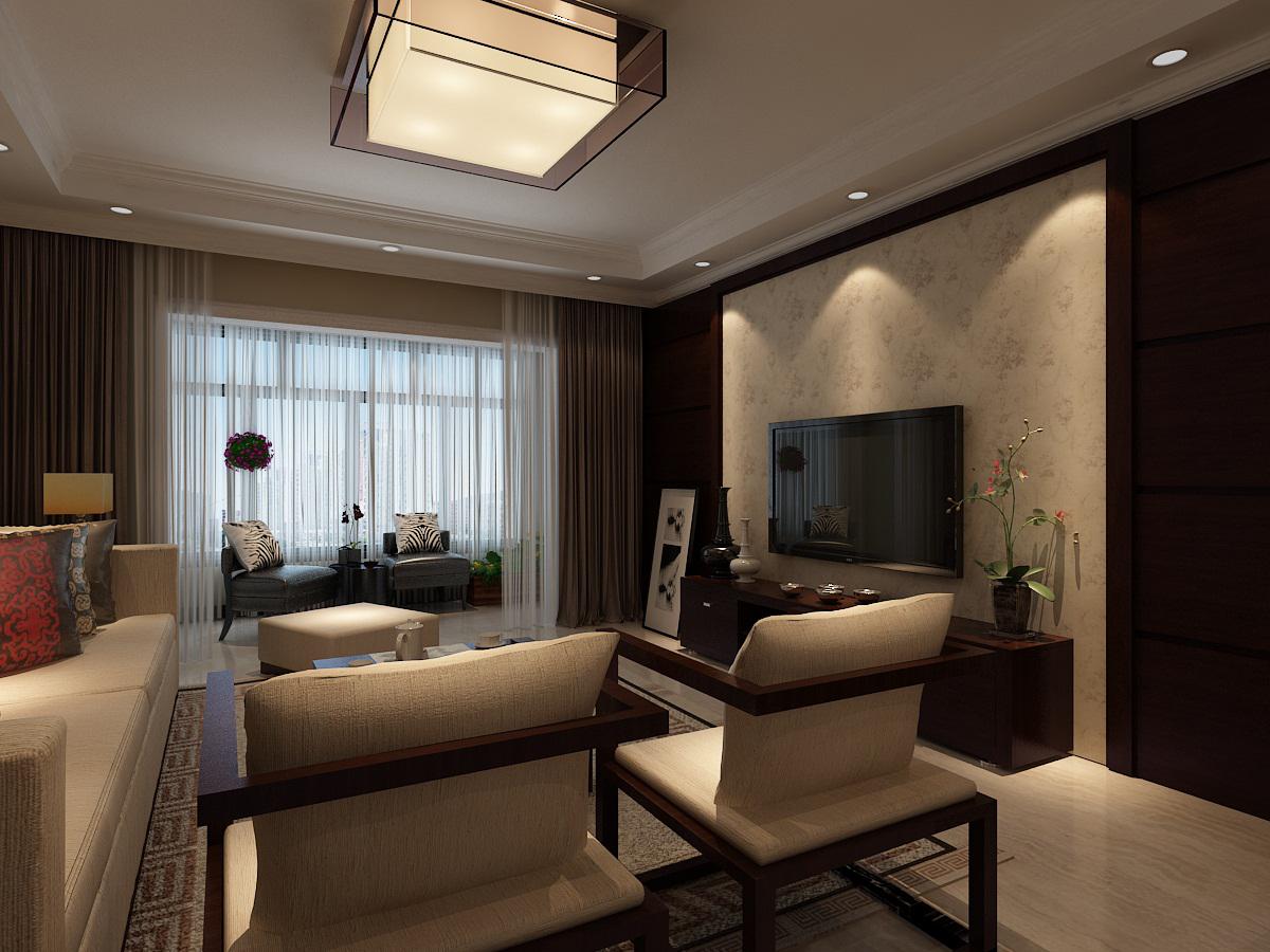 榮華北京城109平簡(jiǎn)中風(fēng)格設(shè)計(jì)方案