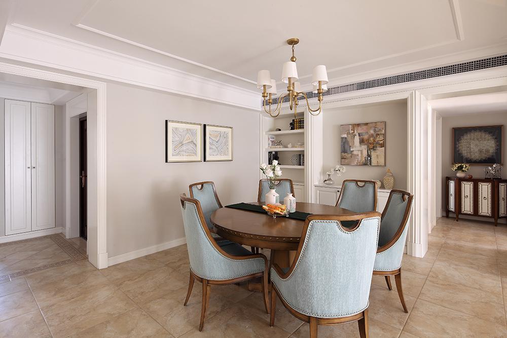 華潤中央公園218平美式風(fēng)格設(shè)計(jì)方案