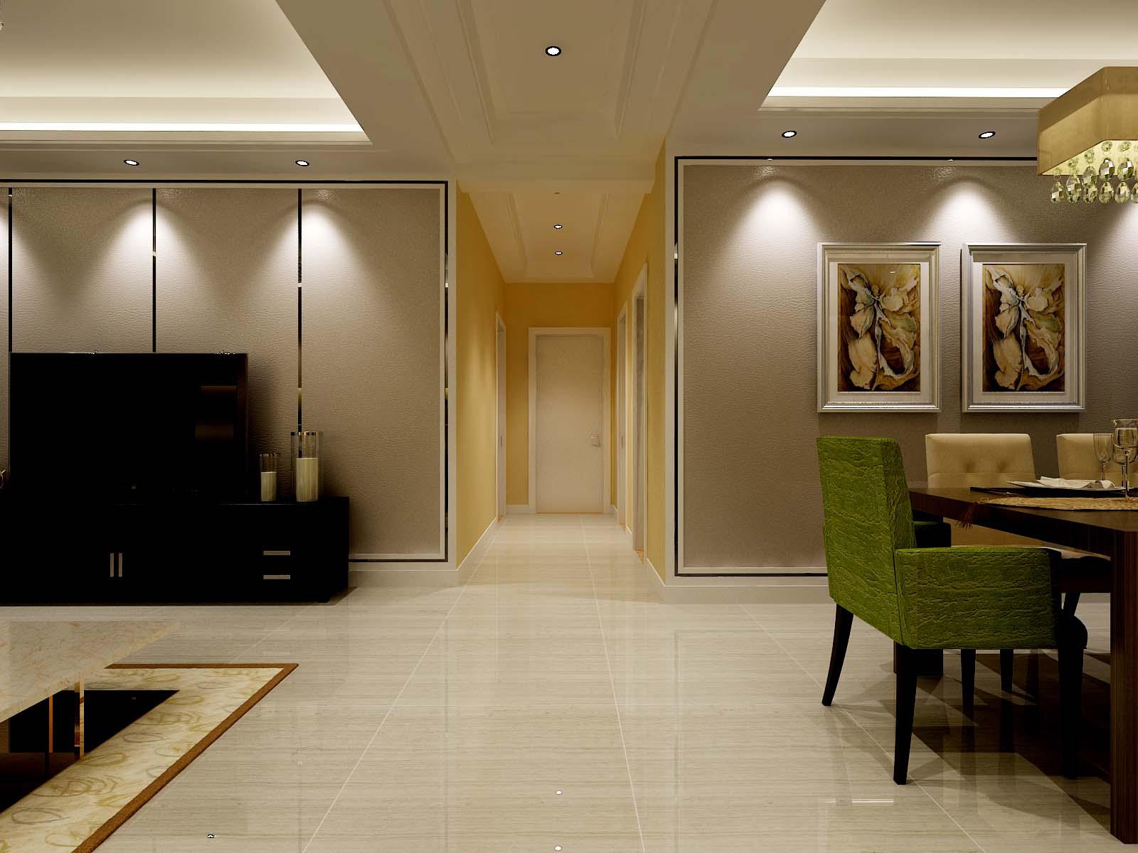 銘城國際社區(qū)159平簡約風格設計方案