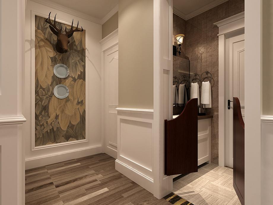 九錦臺167平美式風(fēng)格設(shè)計方案