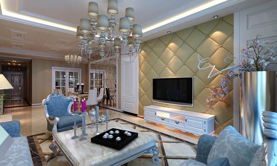 振業(yè)泊公館150平歐式風(fēng)格設(shè)計(jì)方案