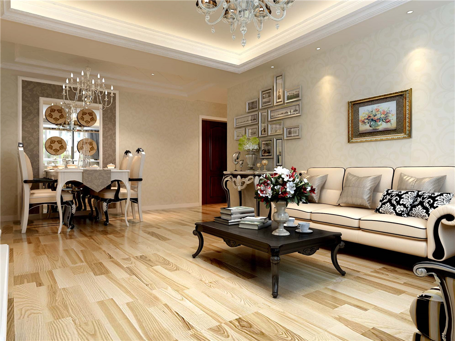 上和城104平簡(jiǎn)歐風(fēng)格設(shè)計(jì)方案