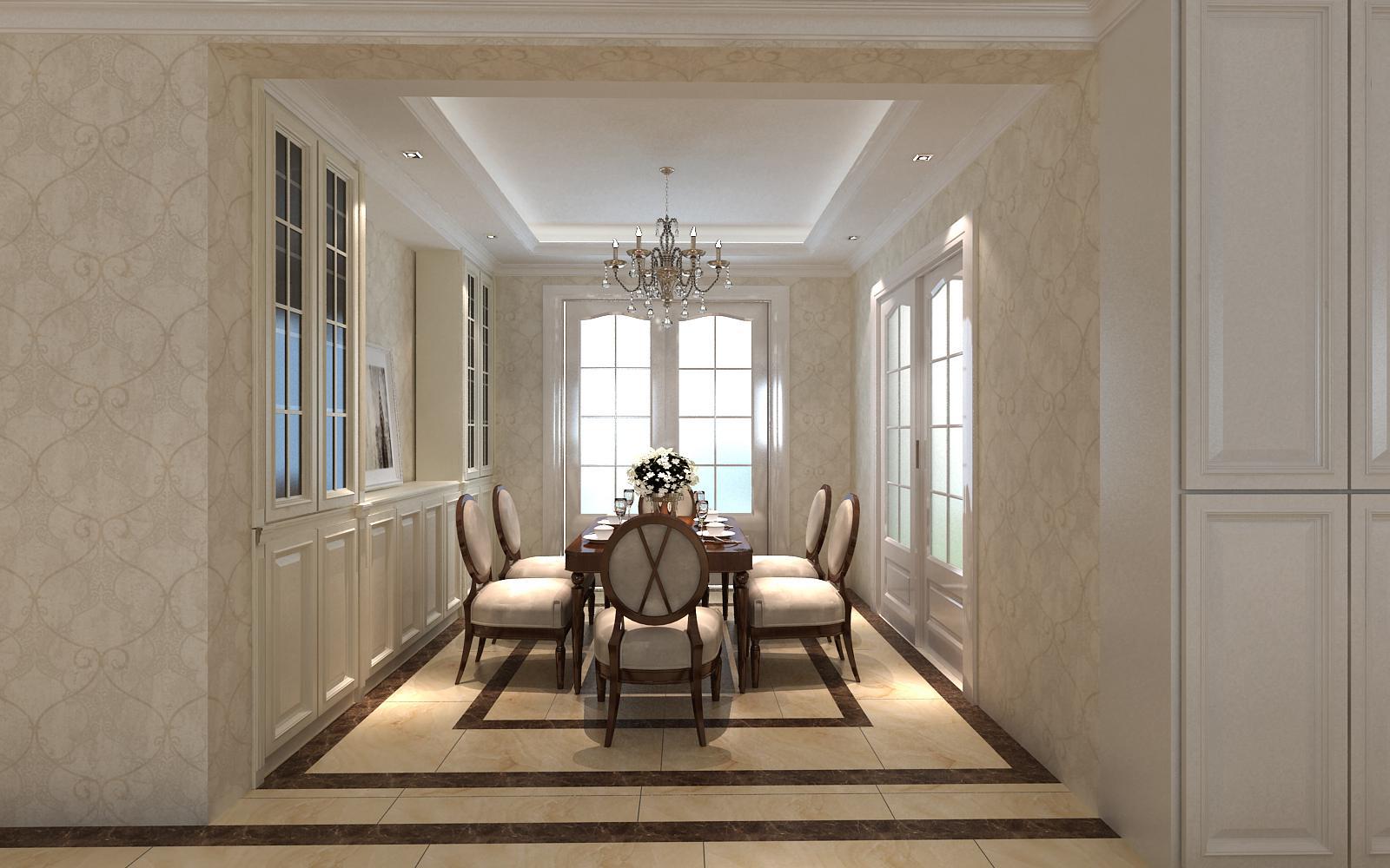 海德堡142平歐式風(fēng)格設(shè)計方案