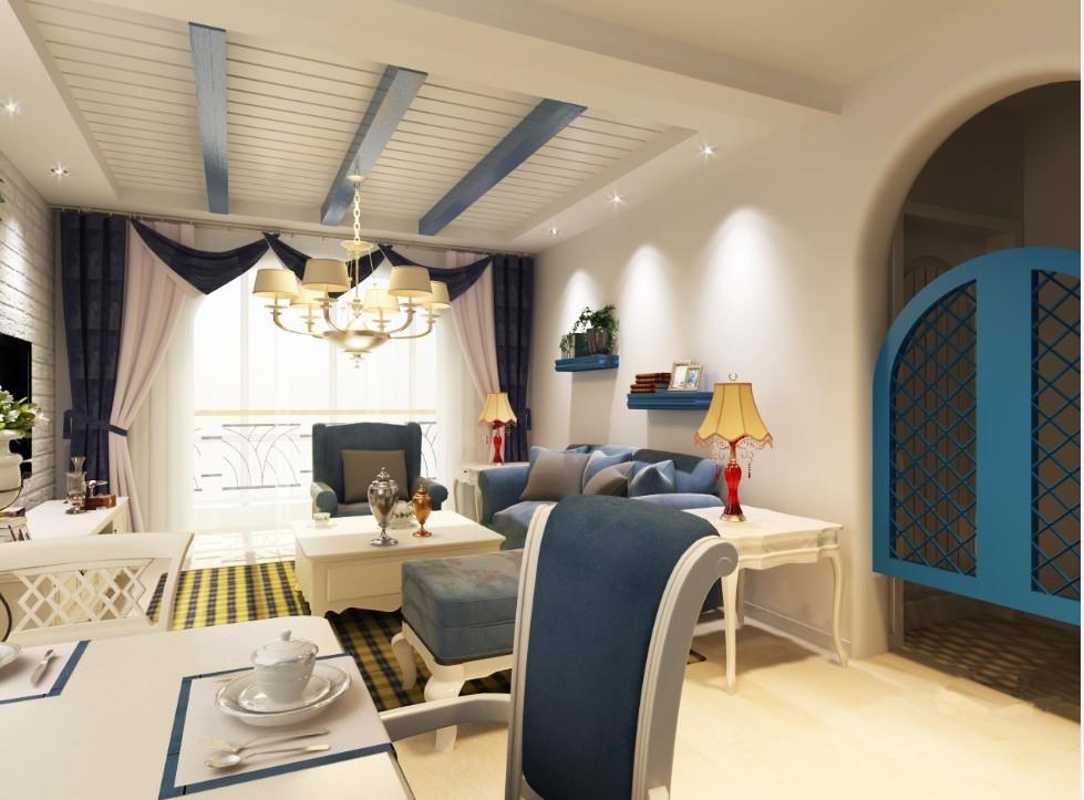 西安長(zhǎng)和·上尚郡121平地中海風(fēng)格設(shè)計(jì)方案