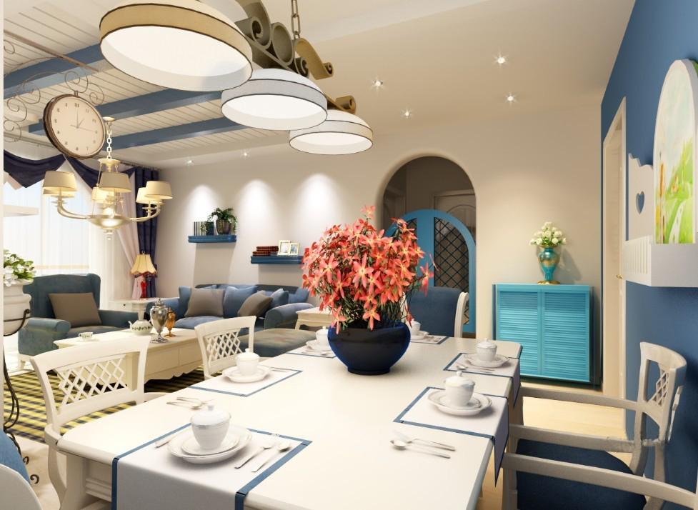 西安長(zhǎng)和·上尚郡121平地中海風(fēng)格設(shè)計(jì)方案