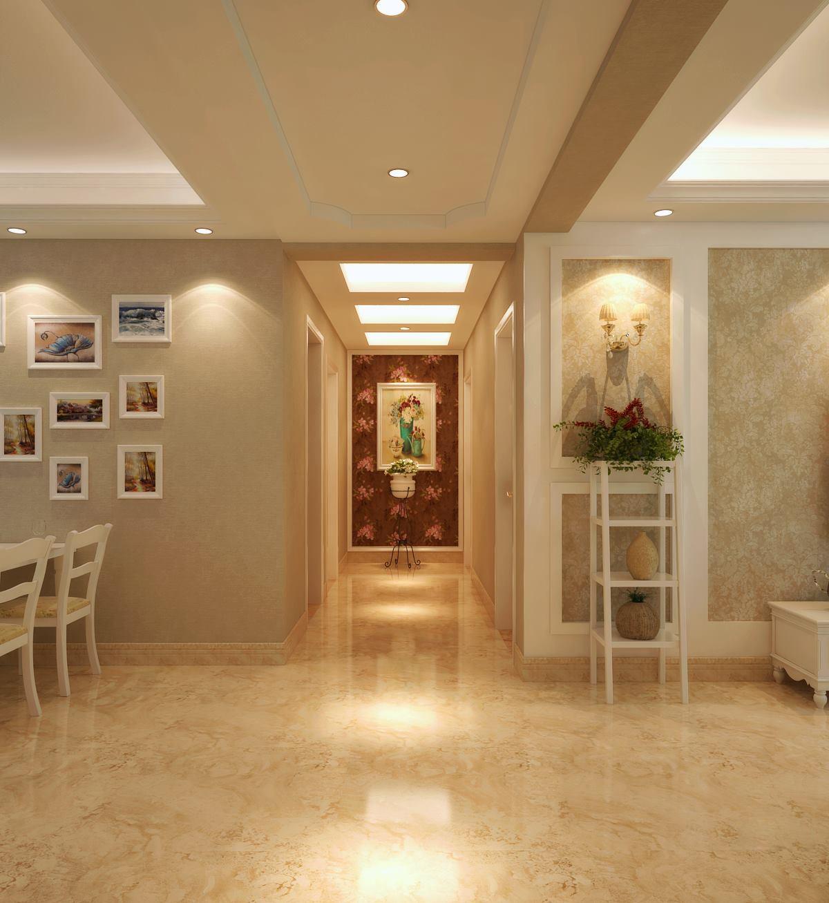 文景觀園140平韓式田園風格設(shè)計方案