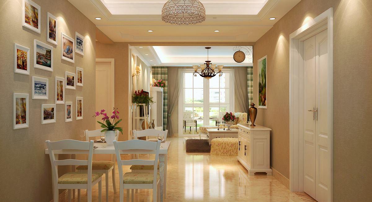 文景觀園140平韓式田園風格設(shè)計方案