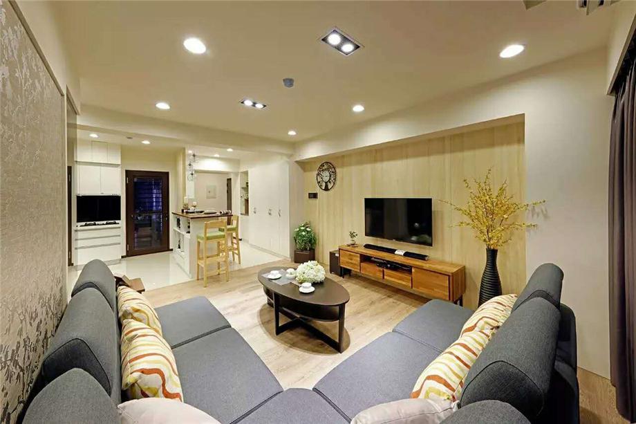 曲江龍邸100平現(xiàn)代簡(jiǎn)約風(fēng)格設(shè)計(jì)方案