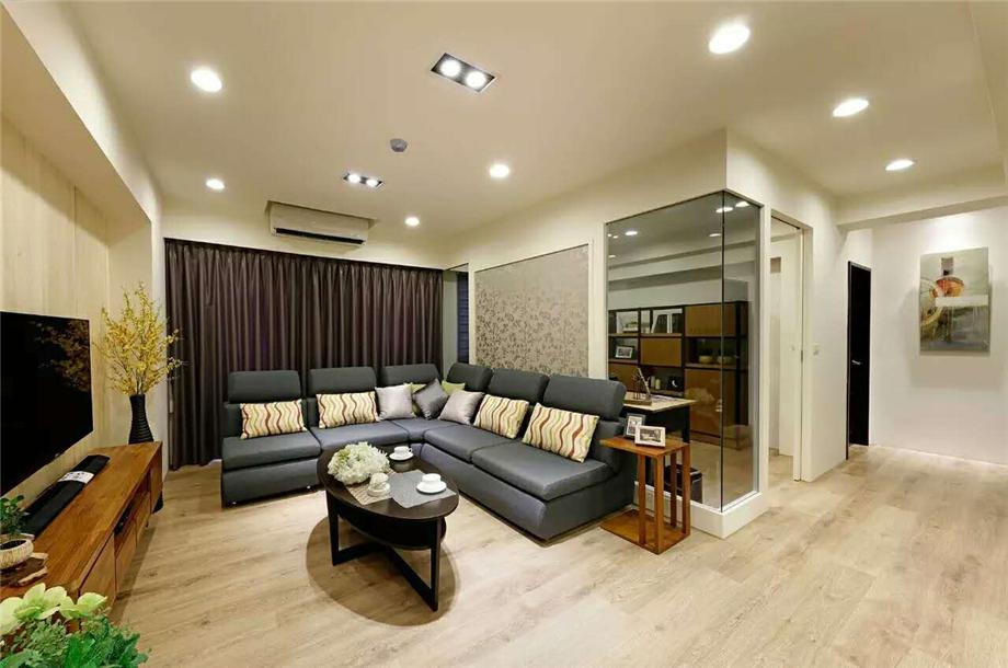 曲江龍邸100平現(xiàn)代簡(jiǎn)約風(fēng)格設(shè)計(jì)方案