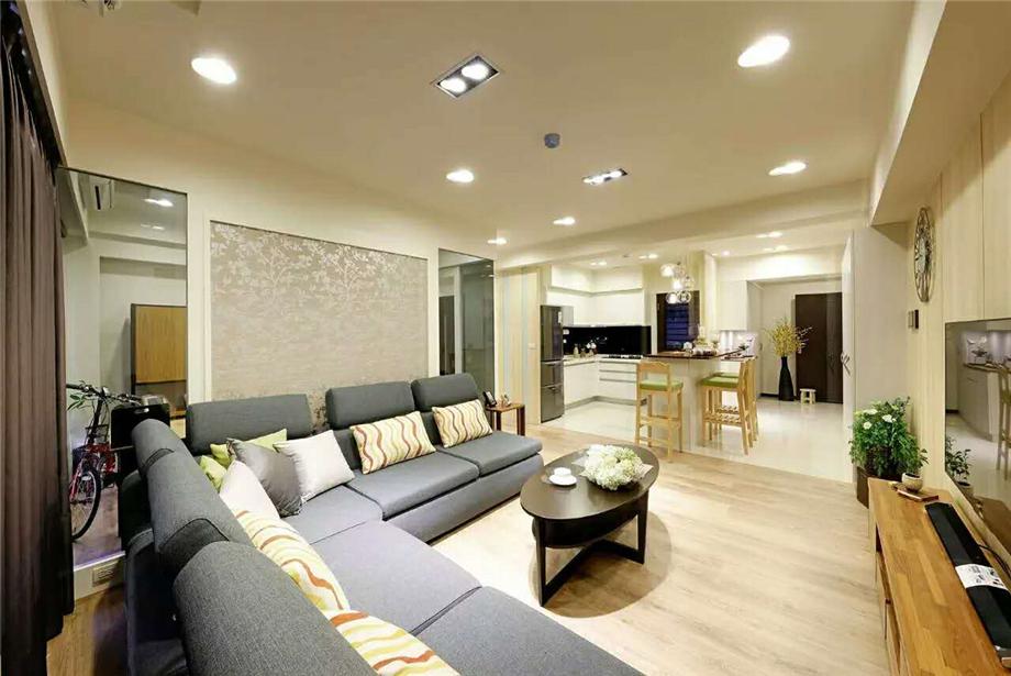 曲江龍邸100平現(xiàn)代簡(jiǎn)約風(fēng)格設(shè)計(jì)方案