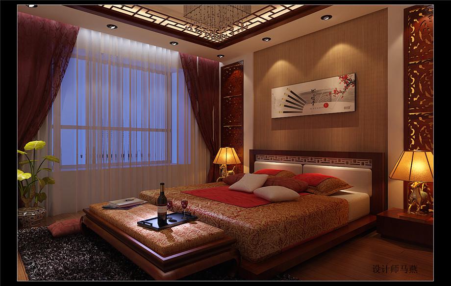 九錦臺400平中式風格設(shè)計方案