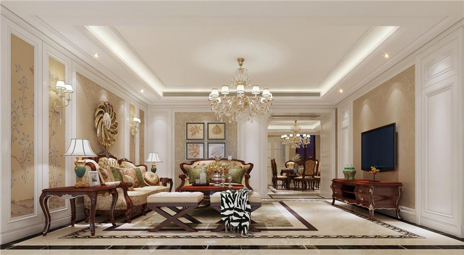 中建國熙臺143平美式風(fēng)格設(shè)計(jì)方案