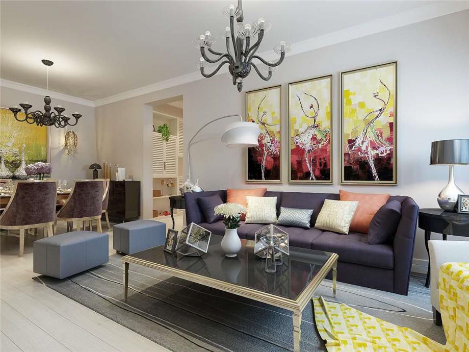 紫薇東進101平現(xiàn)代簡約風格設(shè)計方案