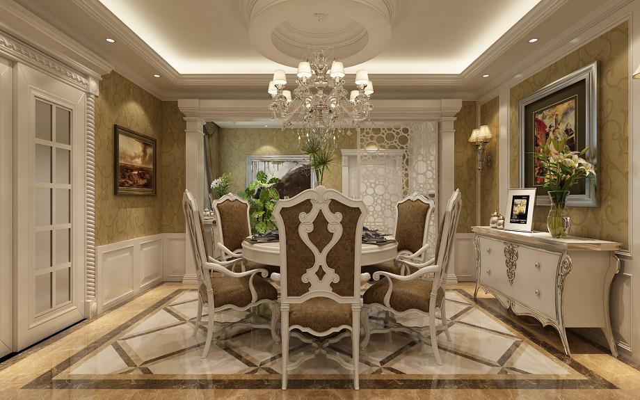 萊安逸輝170平歐式風(fēng)格設(shè)計方案