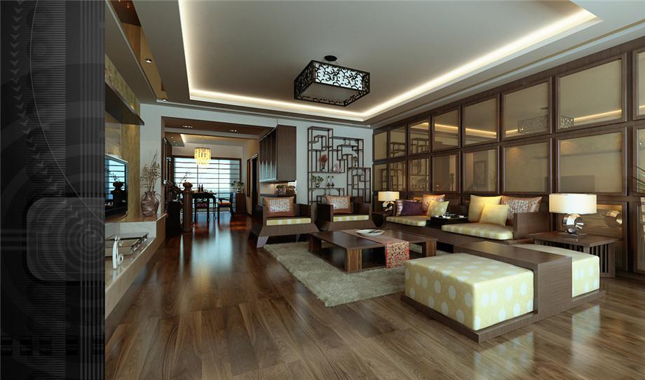 中鐵十二局140平中式風(fēng)格設(shè)計(jì)方案