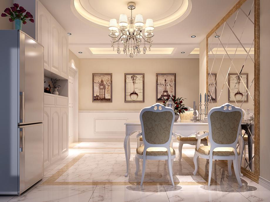 悅美國際120平歐式風(fēng)格設(shè)計(jì)方案