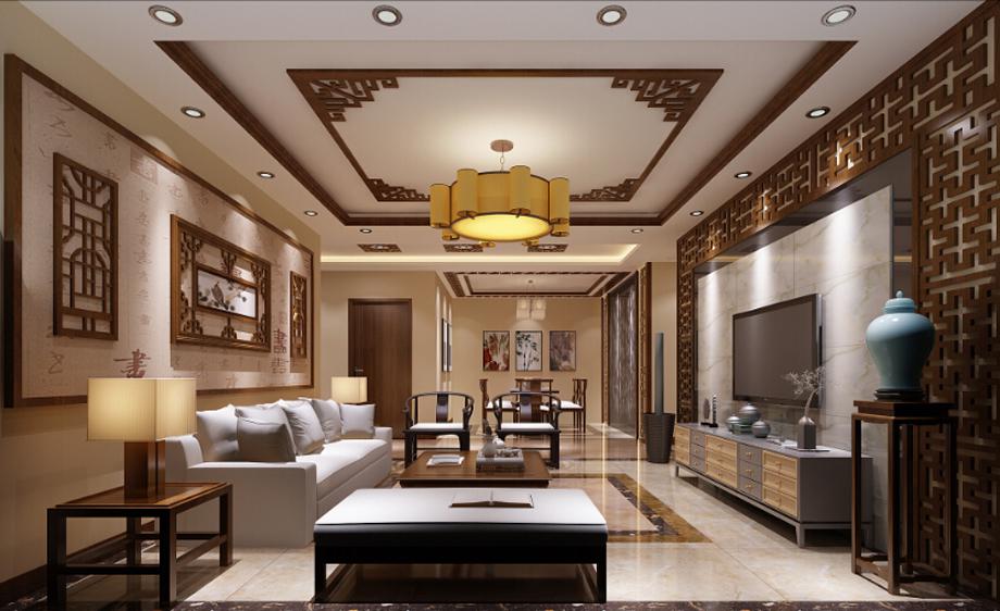 銘城110平新中式風(fēng)格設(shè)計(jì)方案