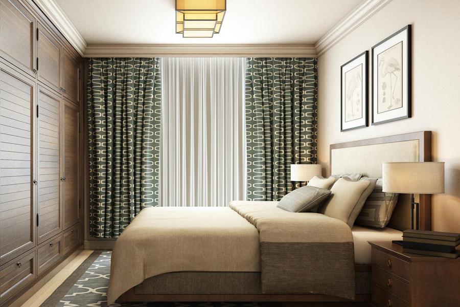 楊凌農(nóng)科大家屬 144 新中式 臥室