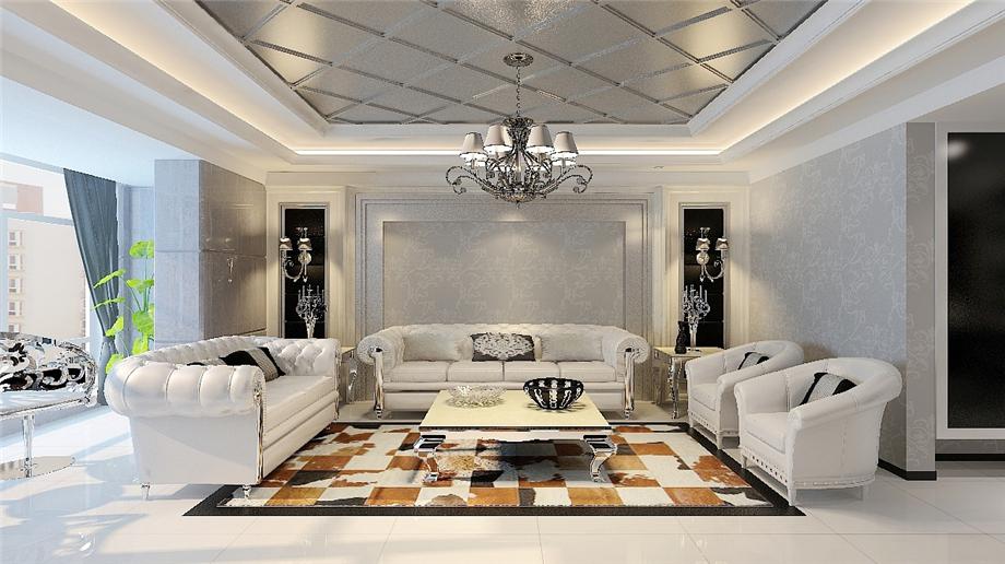 九錦臺180平新古典風(fēng)格設(shè)計方案