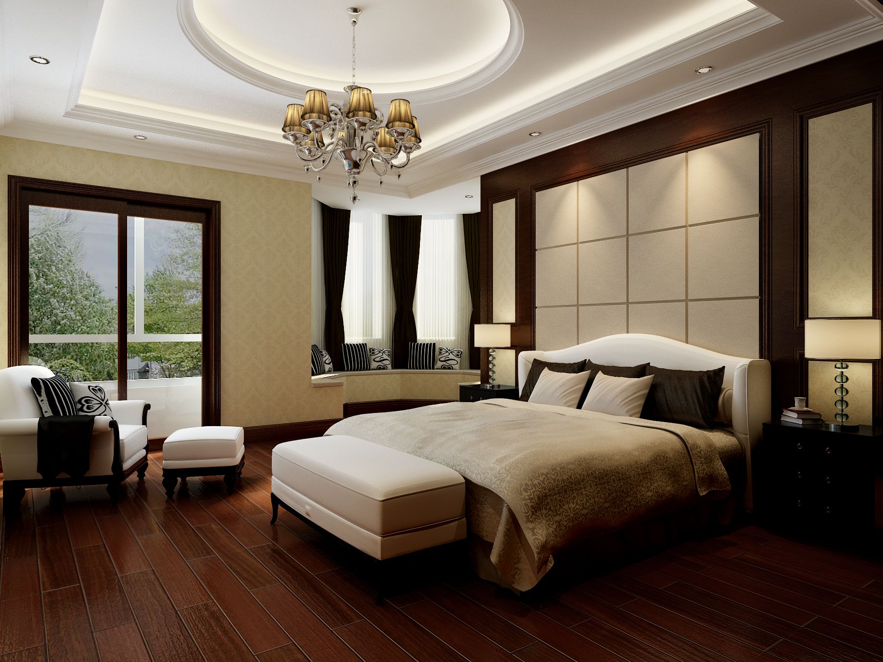 曲江6號(hào)/160平米/現(xiàn)代美式風(fēng)格