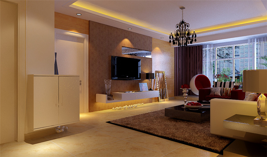 中海開元一號(hào)126平米現(xiàn)代簡(jiǎn)約設(shè)計(jì)方案