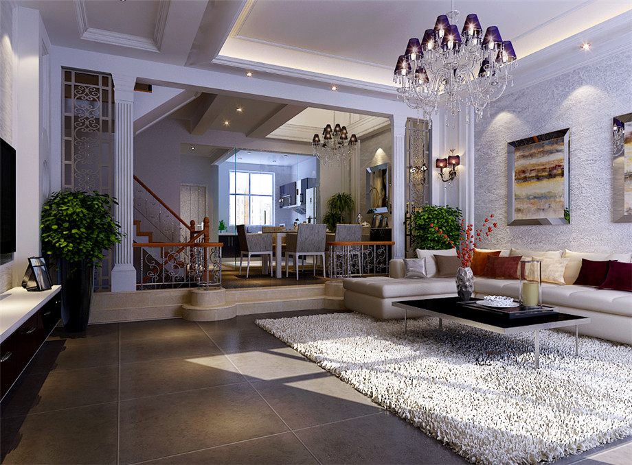 楓林意樹180平方復(fù)式簡約風(fēng)格設(shè)計方案