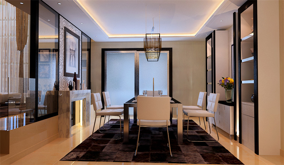 龍湖香醍西岸180平方復(fù)式現(xiàn)代簡約設(shè)計方案