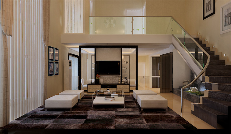 龍湖香醍西岸180平方復(fù)式現(xiàn)代簡約設(shè)計方案