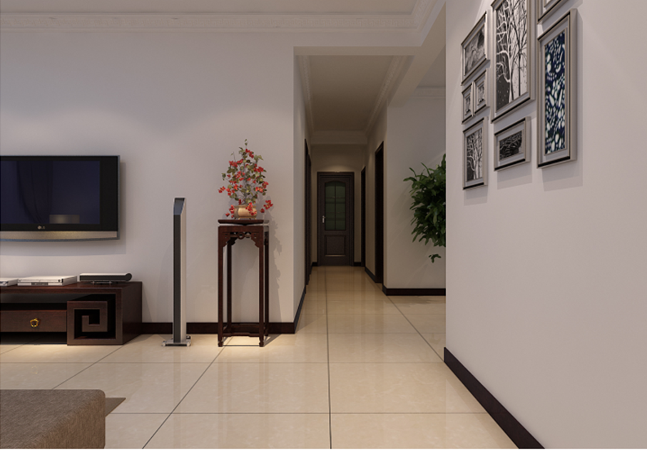 航天佳苑156平中式風(fēng)格設(shè)計(jì)方案