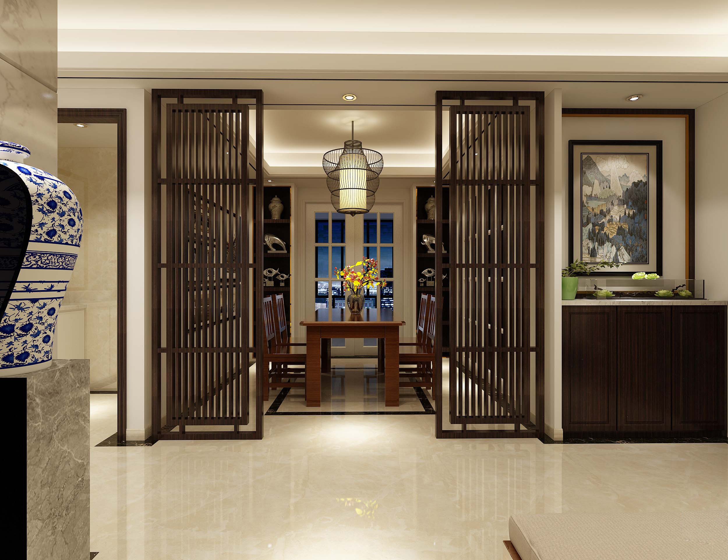 開元壹號175平新中式風格設計方案