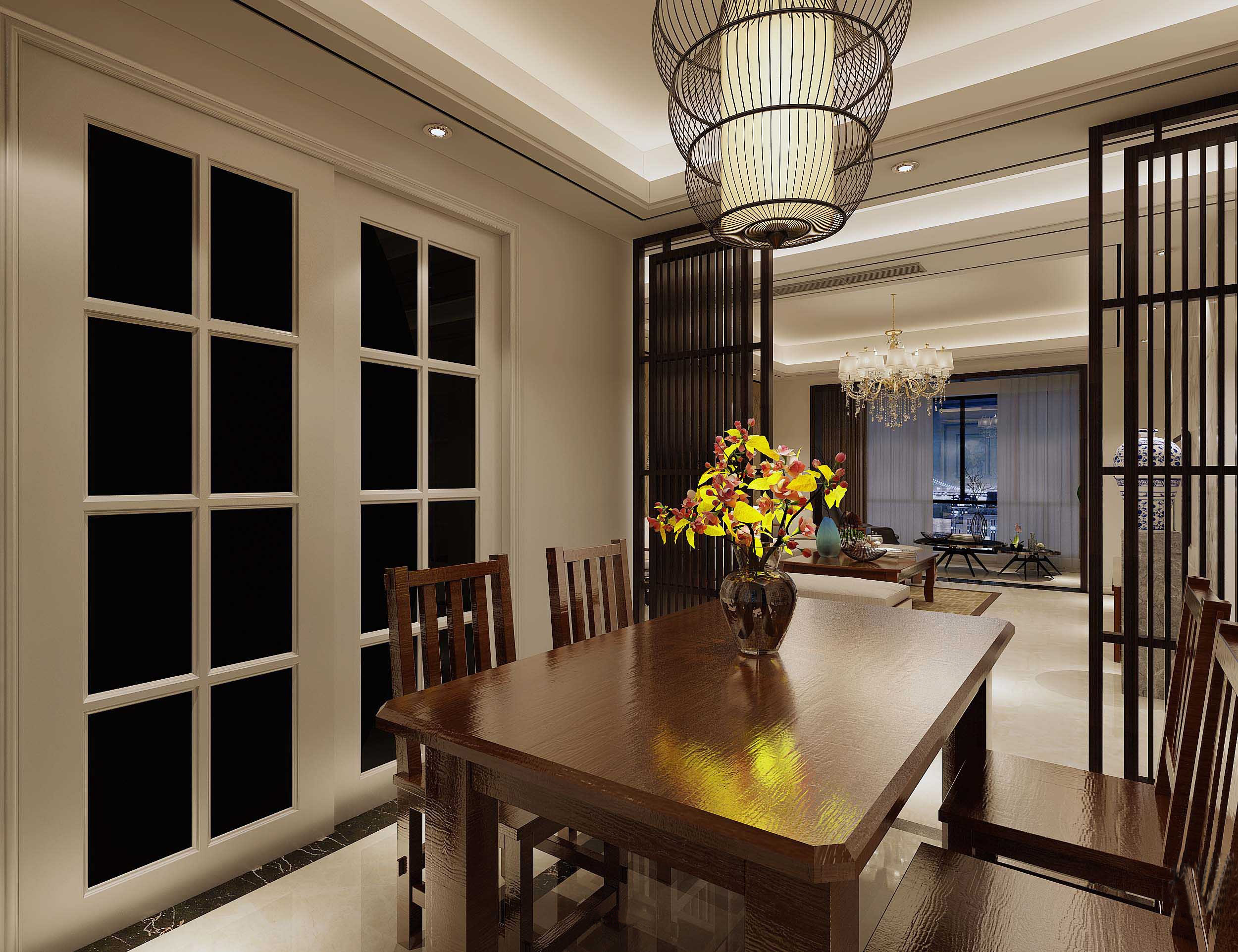 開元壹號175平新中式風格設計方案