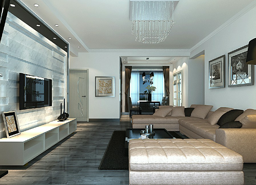 航天城/137平米/現(xiàn)代簡約