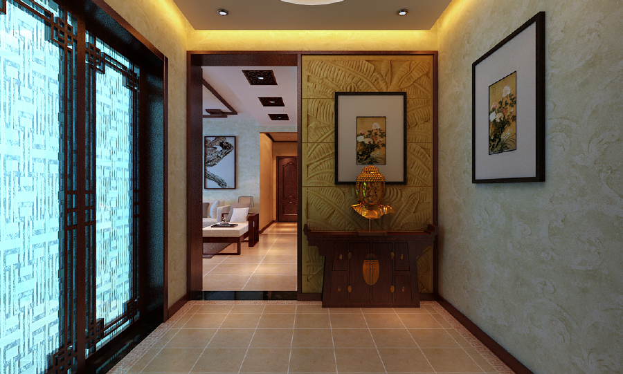 中國鐵建逸園/131.94平米/新中式